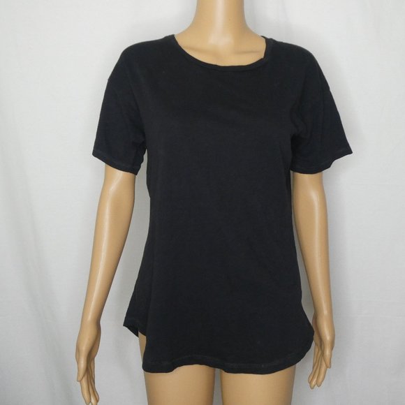 Madewell Tops - Madewell Whisper Cotton Crew Neck T Shirt Tee Blk